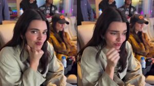 Kendall Jenner reacciona con baile incómodo al show de su ex Bad Bunny en el Super Bowl 2026