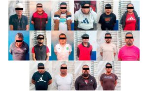 Detienen en Puebla a 16 presuntos integrantes de La Familia Michoacana por extorsión