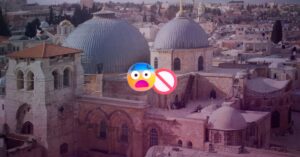 Israel impide al patriarca católico oficiar misa de Domingo de Ramos en el Santo Sepulcro