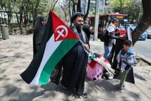 Capital amanece con múltiples protestas por causas sociales e internacionales