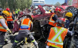 Serie de accidentes de tráfico deja nueve muertos y al menos 27 heridos en carreteras mexicanas