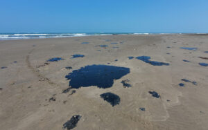 Discrepancias sobre avance de limpieza tras derrame de hidrocarburos en Veracruz