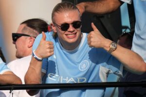 Candidato del Real Madrid promete fichar a Haaland; entorno del jugador y Manchester City lo desmienten