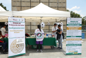Instala IMSS módulo PrevenIMSS en Chapultepec con servicios de salud gratuitos