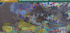 Pronostican lluvias intensas en Chiapas, Oaxaca y Veracruz; persiste onda de calor en el norte