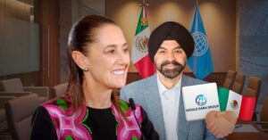Sheinbaum se reúne con presidente del Banco Mundial para discutir apoyo al Plan México