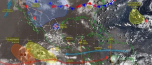 Pronostican lluvias intensas en Durango, Nayarit y Jalisco por monzón y ondas tropicales