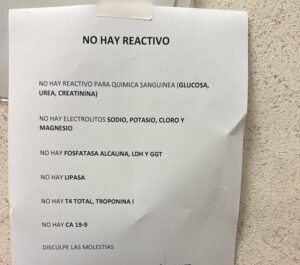 Laboratorio del Hospital General de Tijuana carece de reactivos para detectar cáncer y diabetes